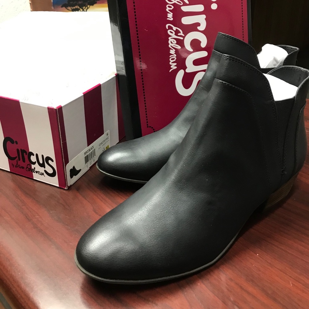 Sam Edelman Black Booties